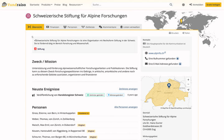 Schweizerische Stiftung für Alpine Forschungen