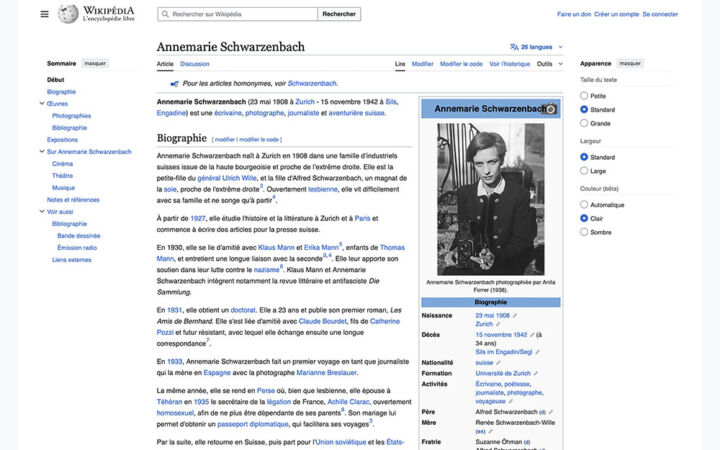 Wikipédia Annemarie Schwarzenbach